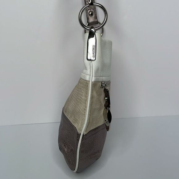 B Makowsky Bag Crossbody|Shoulder Bag Leather Slim Profile Crossbody Bag - Picture 8 of 15